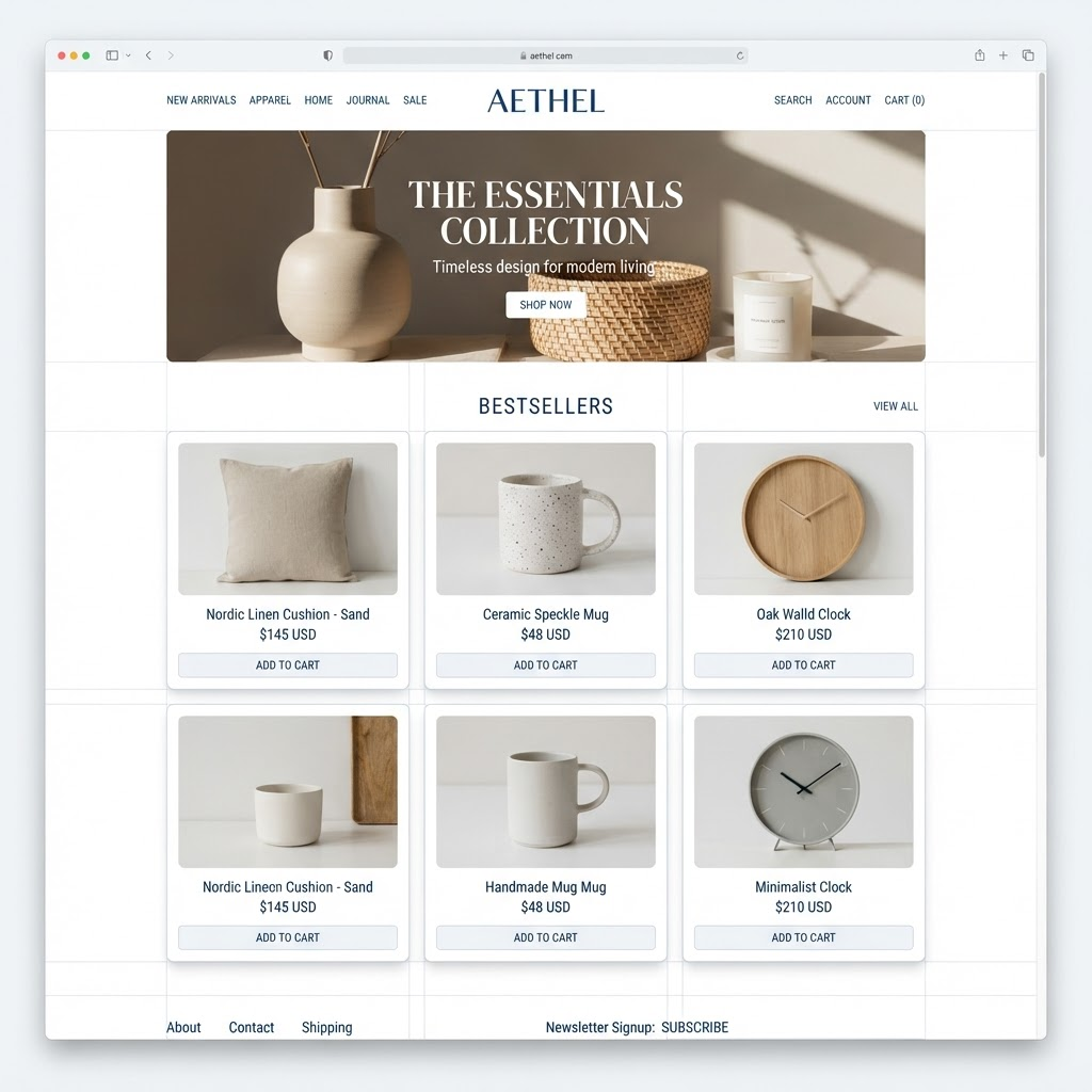 Vista previa del proyecto Tienda online